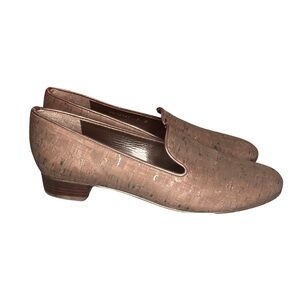Stewart Weitzman Women’s Slip On Loafers Brown Size 9M